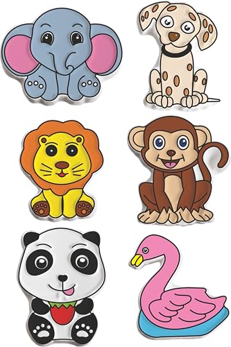 Preview image 5th product image for Make Your Own Animal Safari Fridge Magnets & Badges - DIY Kit- BachcheCompany.com