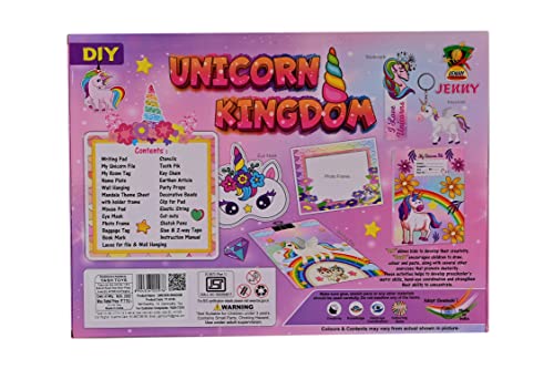 Preview image 2nd product image for Unleash Creativity with Unicorn Kingdom DIY Craft Kit- BachcheCompany.com
