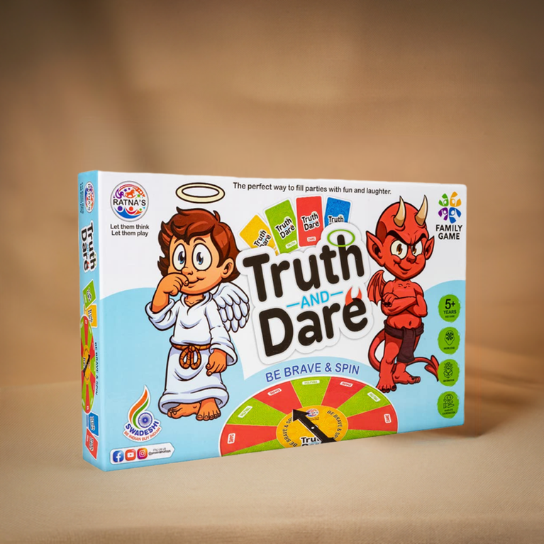 Preview image Truth or Dare Board Game - Fun Family Games for Kids and Adults
