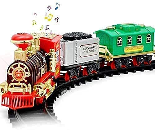 Preview image Choo Choo Train Toy Set | Real Smoke and Sound | Multi Color - BachcheCompany.com