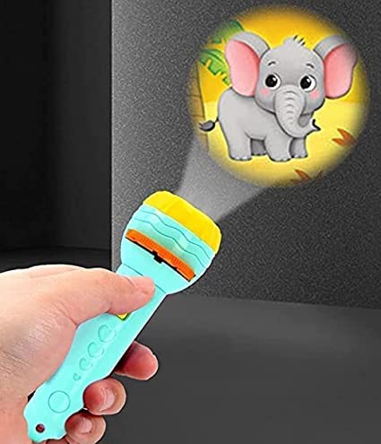 Projector Flashlight Torch for Kids | 6 Slides, 48 Patterns - BachcheCompany.com