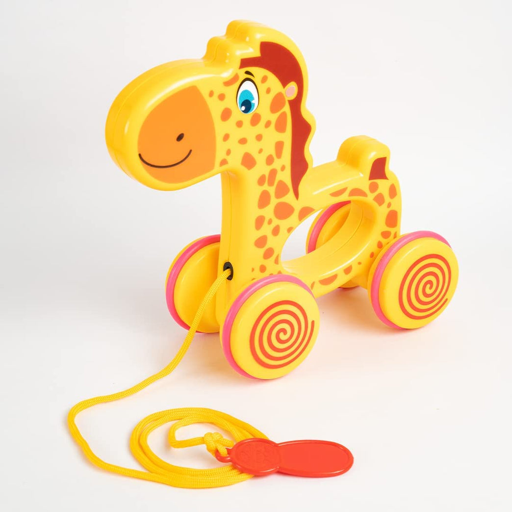 Gary Giraffe Pull Along Toy | 18+ Months - BachcheCompany.com
