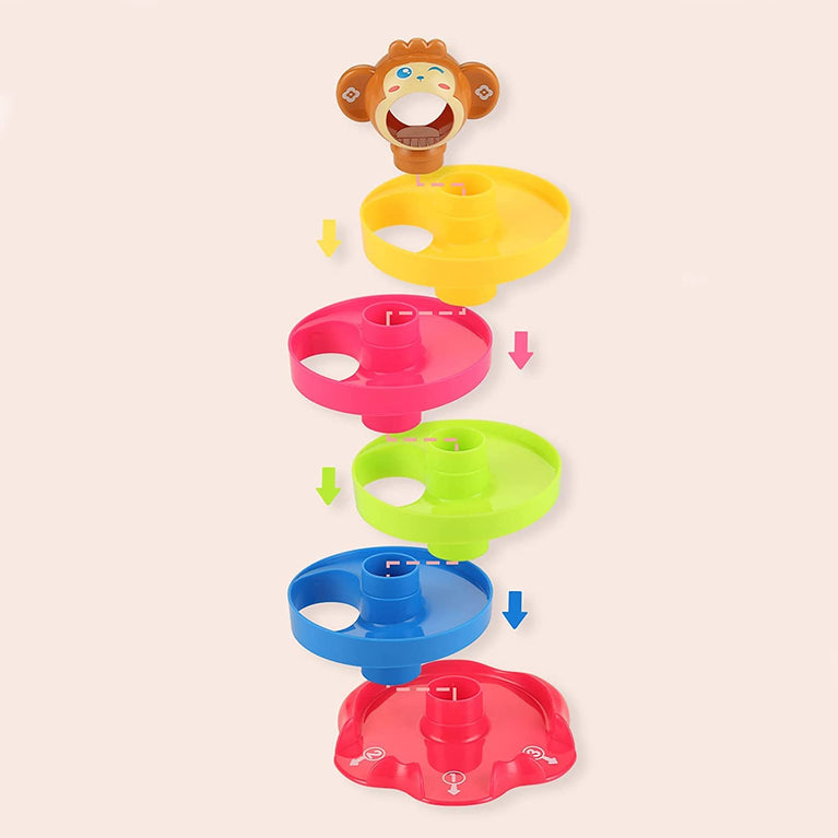 Preview image 5th product image for 5 Layer Roll Ball Tower Shape Sorter Toy for Babies - BachcheCompany.com