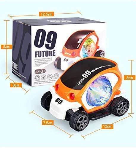 Preview image 4th product image for Stunt Car Toy for Kids | 4D Lights and Sounds - BachcheCompany.com