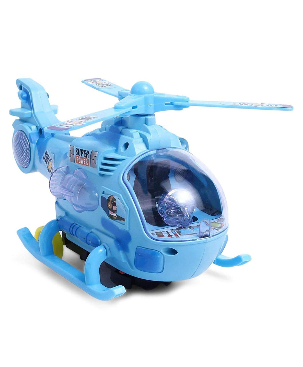 Musical Helicopter Toy for Kids | Colorful Lights | Pack of 1 - BachcheCompany.com
