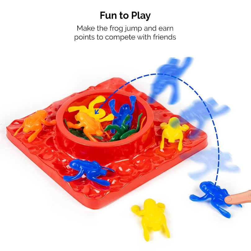 5th product image for Flip Frog Party Fun Board Game - Fun for All Ages! - BachcheCompany.com