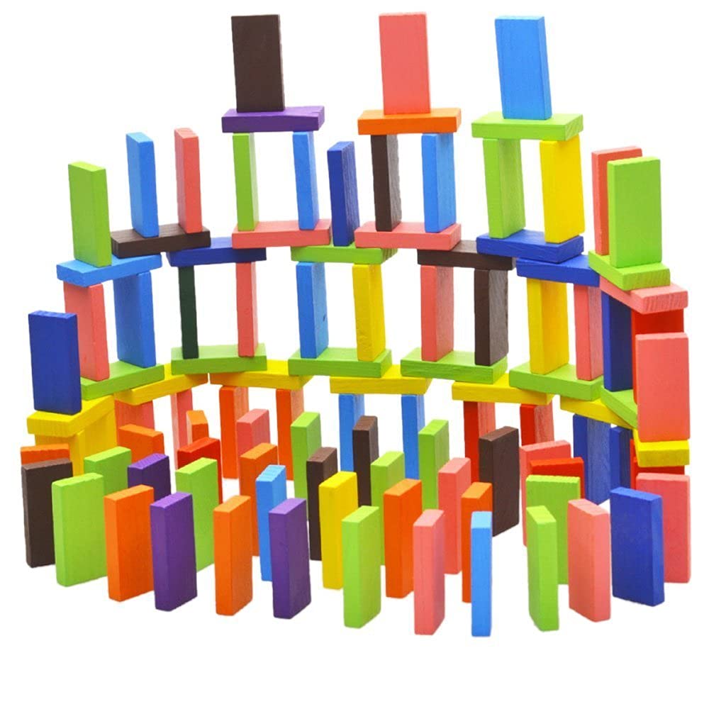 120 Pcs Domino Blocks Set - Kids Educational Toy Game - BachcheCompany.com
