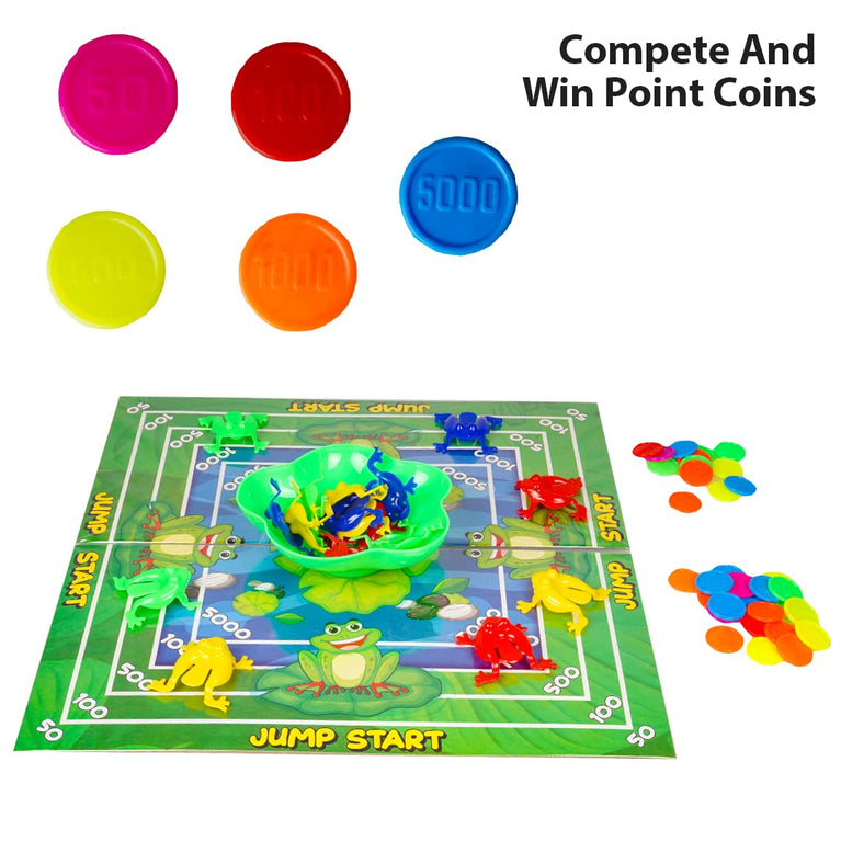 Preview image 4th product image for Jump Frog Board Game - Fun for Kids and Adults! - BachcheCompany.com