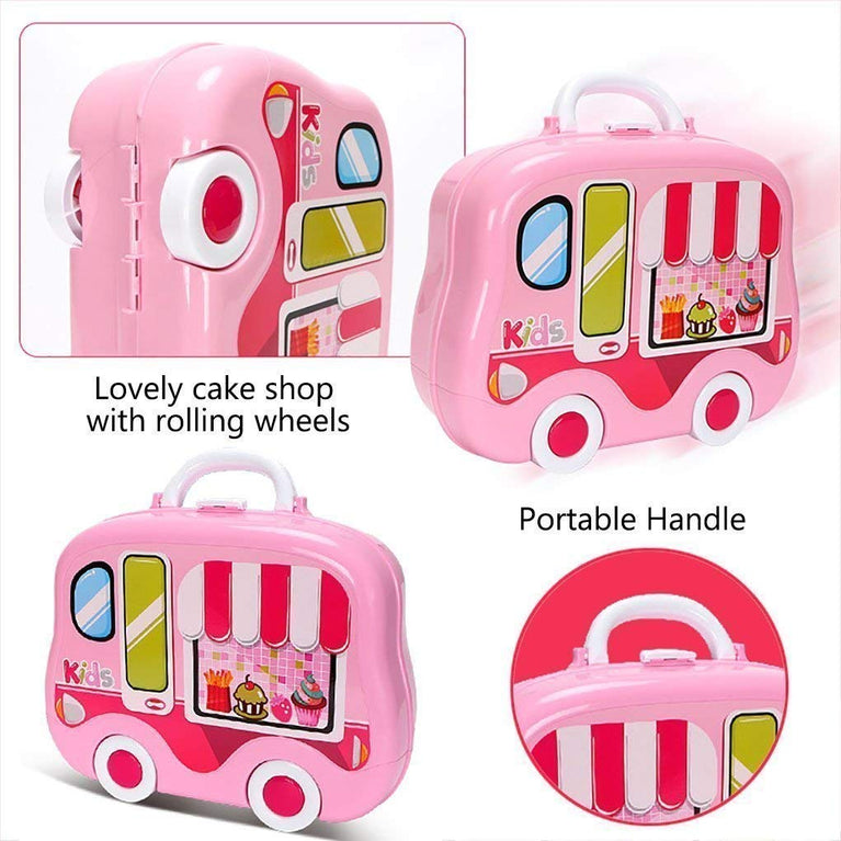Preview image 4th product image for Kitchen Set for Kids Girls - DIY Luxury Pretend Play Set - BachcheCompany.com