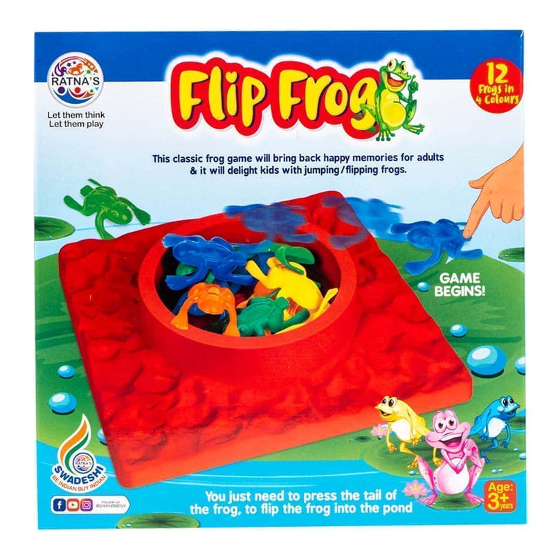 7th product image for Flip Frog Party Fun Board Game - Fun for All Ages! - BachcheCompany.com
