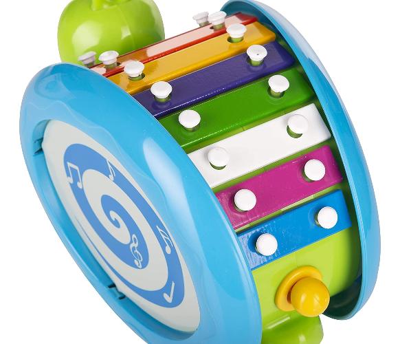 Preview image 2nd product image for 3-in-1 Musical Snail Toy for Babies - BachcheCompany.com