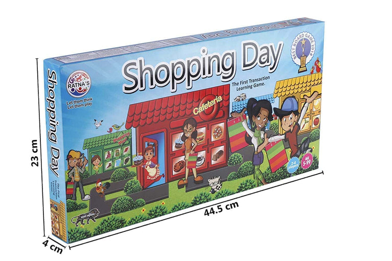 Preview image 6th product image for Ratnas Shopping Day Board Game: Learn Transactions! - BachcheCompany.com