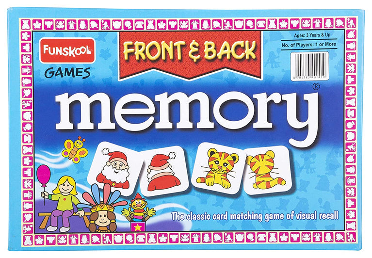 Preview image 2nd product image for Memory Matching Game for Kids and Family - 1-4 Players 5+ - BachcheCompany.com
