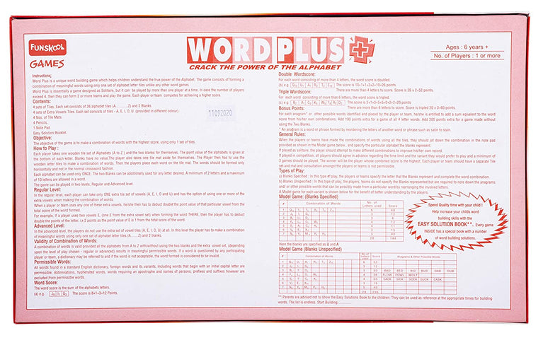 Preview image 3rd product image for Word Building Game for Kids 6+ - BachcheCompany.com