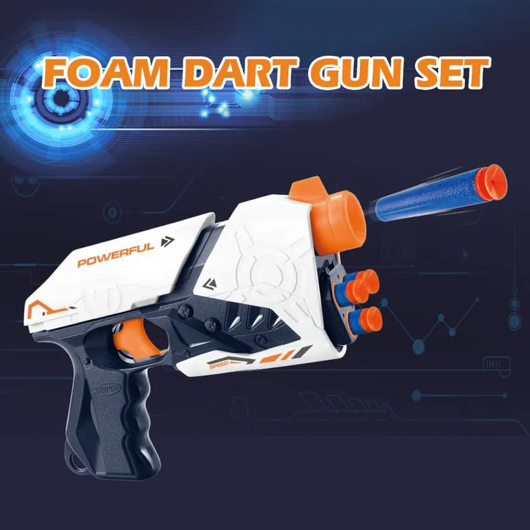 Preview image 3rd product image for Blaze Storm Soft Bullet Gun Toy - 10 Safe Foam Bullets for Kids Battle Game - BachcheCompany.com