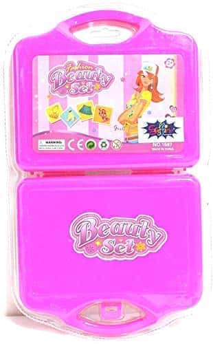 Preview image 7th product image for Beauty Set for Girls - Pink | Complete Makeup Kit - BachcheCompany.com