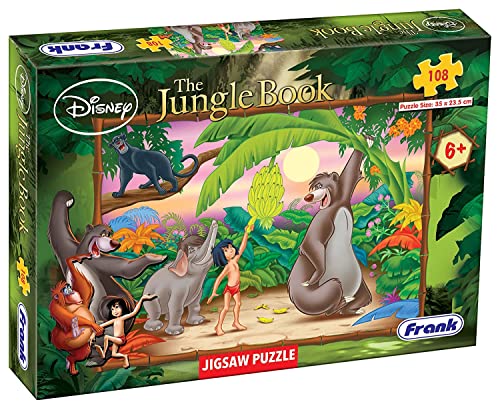 Preview image Disney The Jungle Book 108-Piece Puzzle for Kids | Age 6+ - BachcheCompany.com