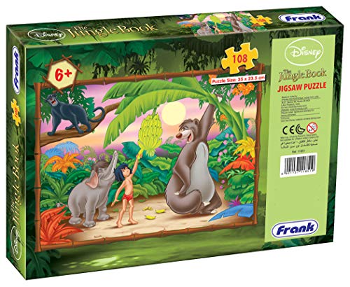 Preview image 5th product image for Disney The Jungle Book 108-Piece Puzzle for Kids | Age 6+ - BachcheCompany.com