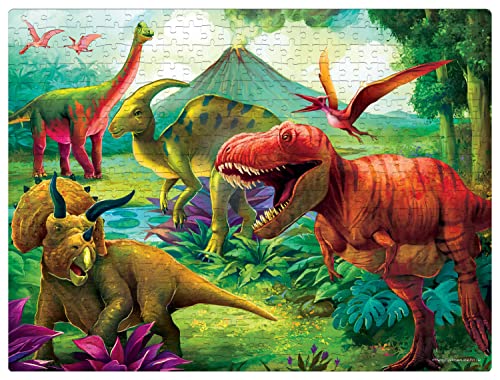 Preview image 2nd product image for Explore the Prehistoric World: Age of Dinosaurs Puzzle - BachcheCompany.com
