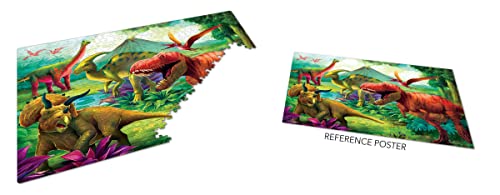Preview image 3rd product image for Explore the Prehistoric World: Age of Dinosaurs Puzzle - BachcheCompany.com