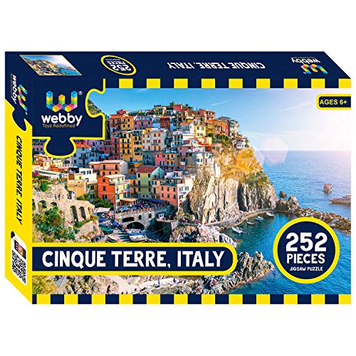 Discover the Beauty of Cinque Terre: 252-Piece Jigsaw Puzzle - BachcheCompany.com