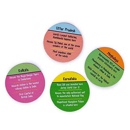 Preview image 6th product image for Explore the Wonders of India: Amazing Map Jigsaw Puzzle - BachcheCompany.com