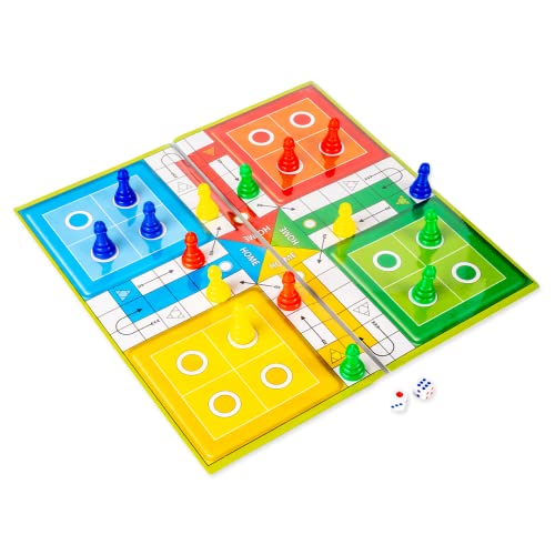 Preview image Classic Strategy Game: Little Snakes and Ladders with Ludo 2-in-1 - BachcheCompany.com