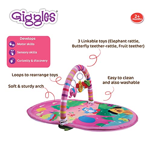 Preview image 5th product image for Funskool Giggles Deluxe Play Gym - 3 Modes of Play for Infants - BachcheCompany.com