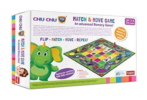 Preview image 6th product image for Chu Chu TV Funskool Match and Move - Educational Game - BachcheCompany.com