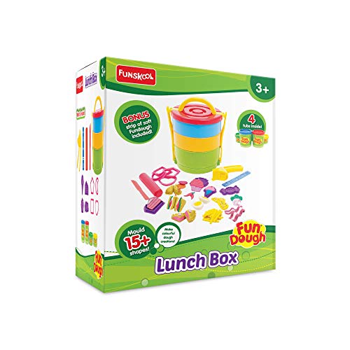 FunDough Lunch Box: Shaping and Sculpting Playset - Multi-Colour - BachcheCompany.com