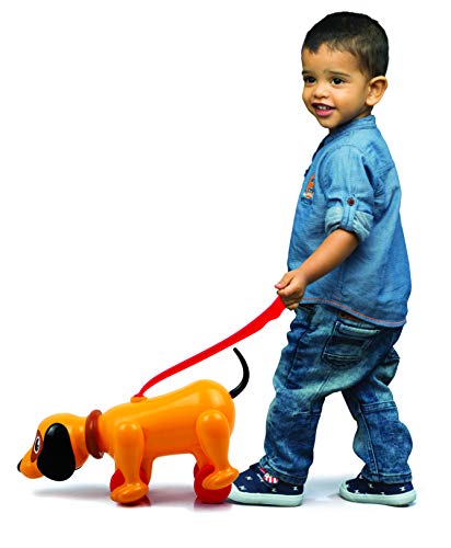 Preview image 4th product image for Funskool Giggles Sniffy the Dog Pull Along Toy - Encourages Walking! - BachcheCompany.com