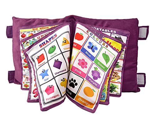Kids Learning Cushion Book - ABCD Toys Pack of 1 - BachcheCompany.com