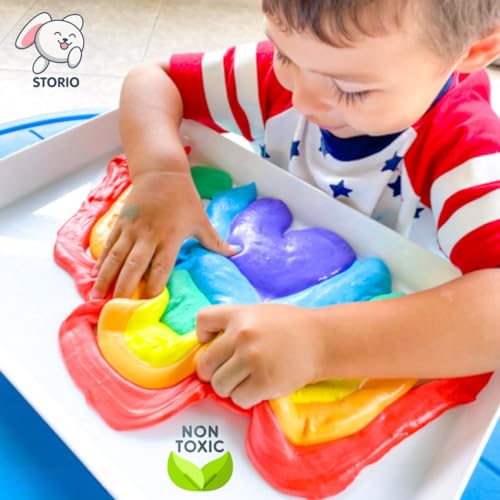Preview image 2nd product image for Scented DIY Slime Clay Set for Kids - 6 Colors, 50g Each - BachcheCompany.com