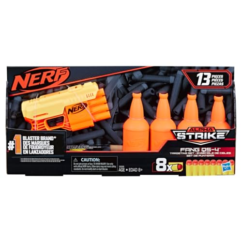 Alpha Strike Set with 13-Piece Nerf Fang QS-4 Targeting Kit - BachcheCompany.com