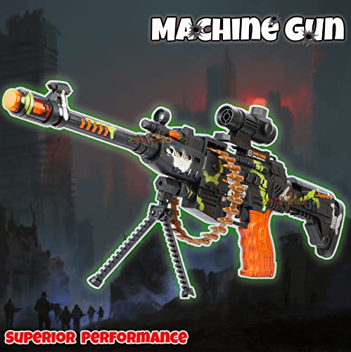 Preview image 2nd product image for Fun and Exciting 25 Musical Army Style Toy Gun for Kids - BachcheCompany.com