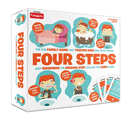 Preview image Simple Family Game for Daily Routine - Funskool Four Steps - BachcheCompany.com