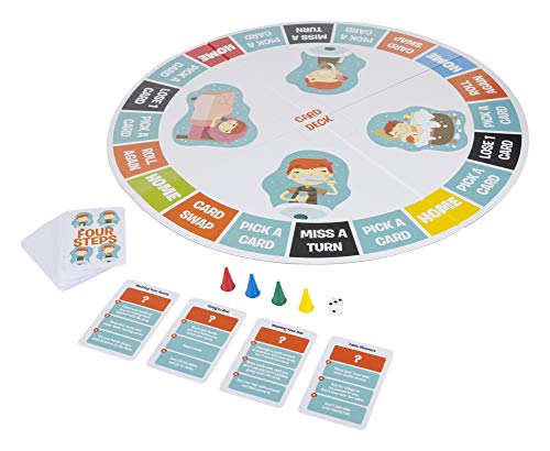 Preview image 5th product image for Simple Family Game for Daily Routine - Funskool Four Steps - BachcheCompany.com