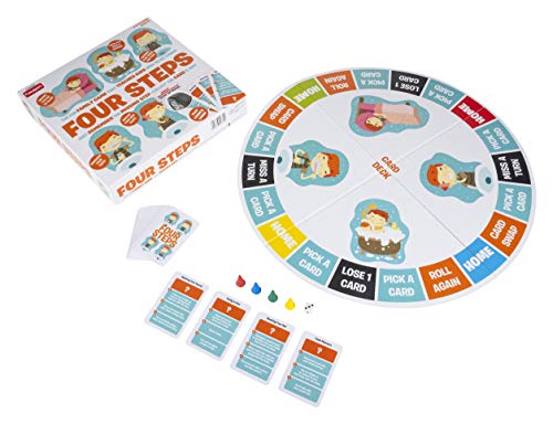 Preview image 6th product image for Simple Family Game for Daily Routine - Funskool Four Steps - BachcheCompany.com
