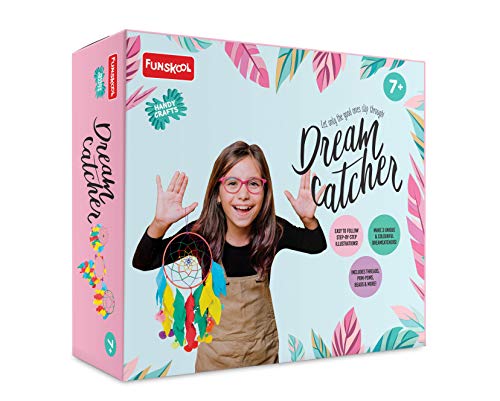 Preview image DIY Dreamcatcher Kit: Funskool Handycrafts - Make 3 Pieces in 7 Years - BachcheCompany.com