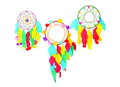 Preview image 4th product image for DIY Dreamcatcher Kit: Funskool Handycrafts - Make 3 Pieces in 7 Years - BachcheCompany.com