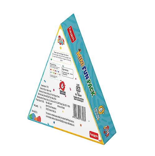 Preview image 2nd product image for Funskool FunDough Mini Fun Pack: Multicolour Dough Toy for Kids - BachcheCompany.com