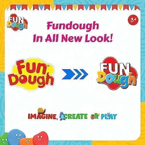 Preview image 6th product image for Funskool FunDough Mini Fun Pack: Multicolour Dough Toy for Kids - BachcheCompany.com