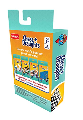 Preview image 3rd product image for Portable Travel Games for Kids and Adults: Chess and Draught War - BachcheCompany.com