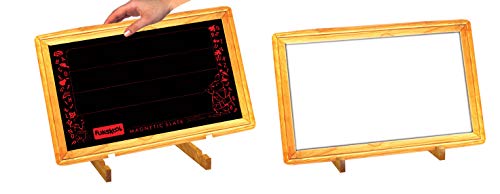 Preview image 5th product image for Funskool 2-in-1 Magnetic Slate: Early Learning Toy - BachcheCompany.com
