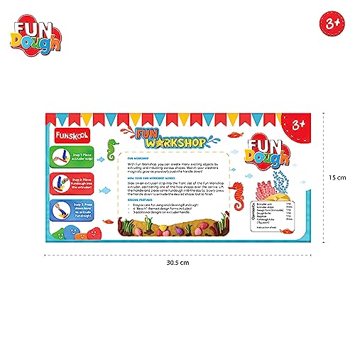 Preview image 3rd product image for Fun Moulding Playset for Kids | Cut and Create with Fundough - BachcheCompany.com