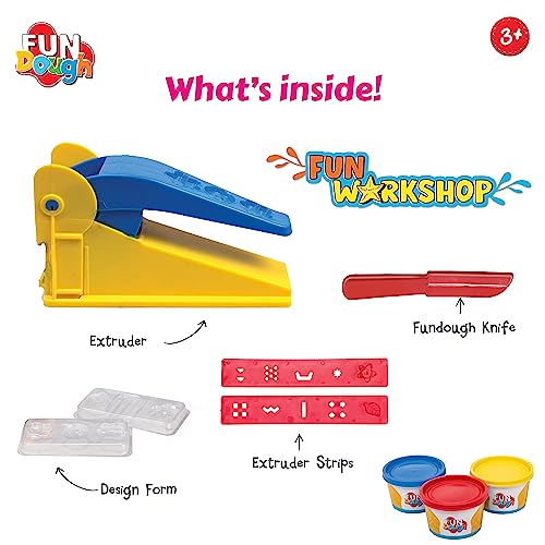 Preview image 4th product image for Fun Moulding Playset for Kids | Cut and Create with Fundough - BachcheCompany.com