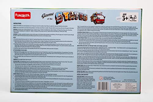 Preview image 2nd product image for Funskool Games: Game of States - Educational Board Game for Kids - BachcheCompany.com
