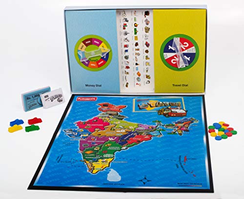 Preview image 3rd product image for Funskool Games: Game of States - Educational Board Game for Kids - BachcheCompany.com