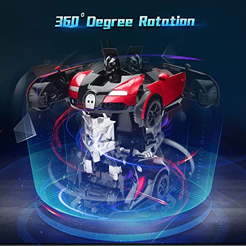 Preview image 3rd product image for Transform Robot Car Toy for Kids with Rechargeable Battery and Water Spray - BachcheCompany.com