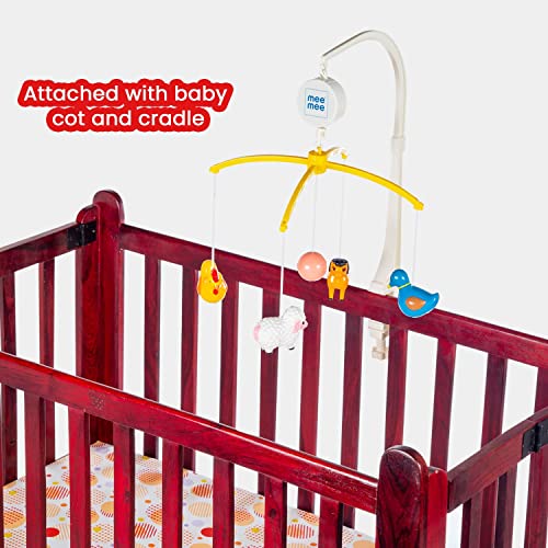 Preview image 3rd product image for Delightful Safari-Themed Musical Cot Mobile for Your Little One - BachcheCompany.com